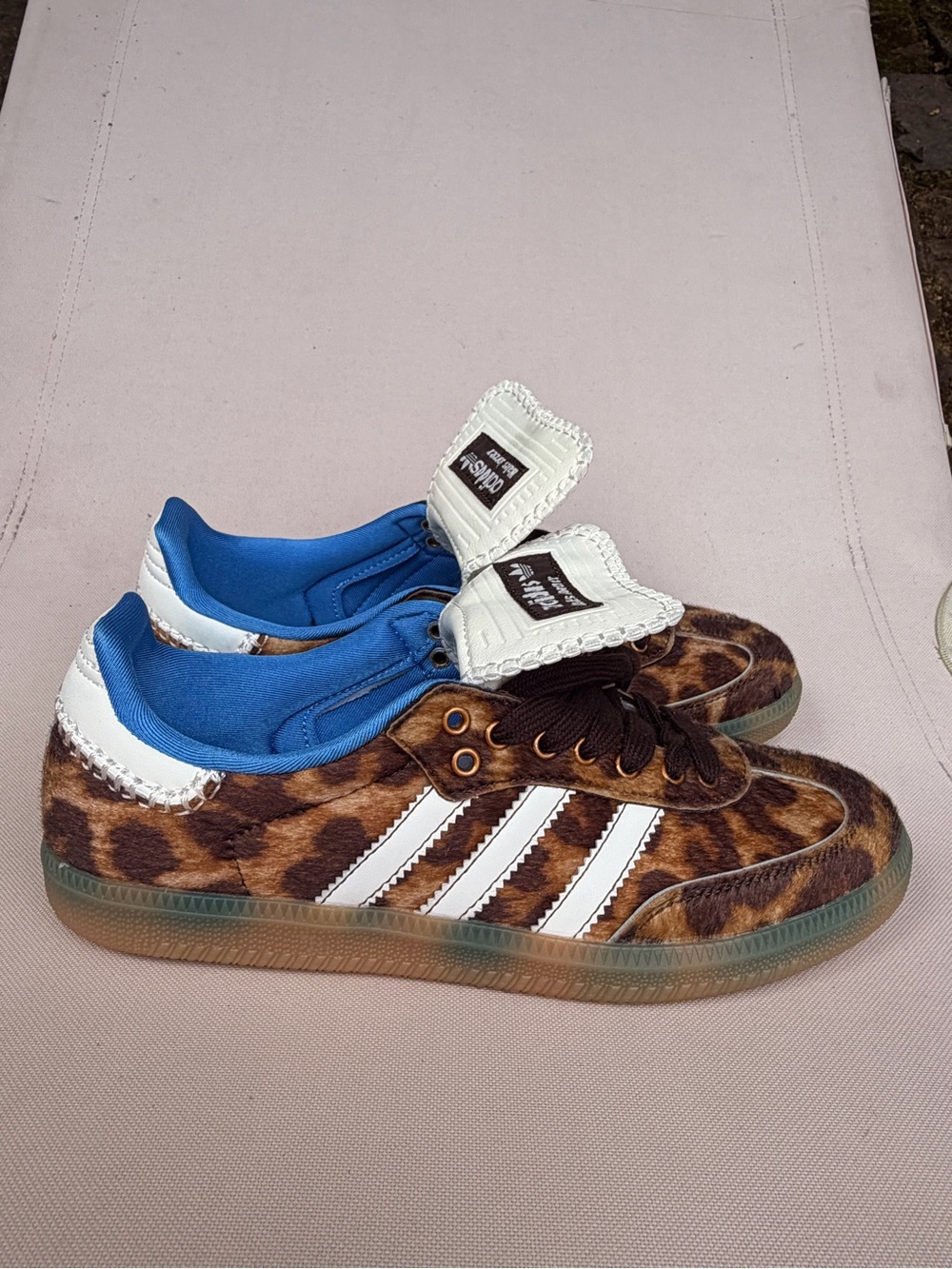 Adidas Samba Pony 'Leopard' Wales  Bonner x sneakers shoes